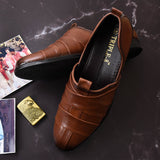 Kolapuri Centre Ethnic Men's Tan jutti Shoe
