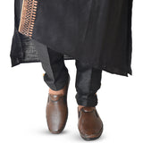 Kolapuri Centre Ethnic Men's Brown Formal jutti Shoe