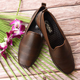Kolapuri Centre Ethnic Men's Brown jutti Shoe