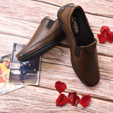 Kolapuri Centre Ethnic Men's Brown Formal jutti Shoe