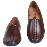 Kolapuri Centre Men's Ethnic Occasual Cherry Jutti Shoe