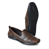 Kolapuri Centre Ethnic Men's Brown jutti Shoe