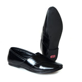 Kolapuri Centre Ethnic Men's Black jutti Shoe
