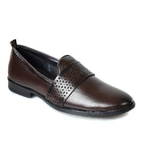 Kolapuri Centre Ethnic Men's Brown jutti Shoe