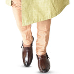 Kolapuri Centre Ethnic Men's Brown Pathani Sandal