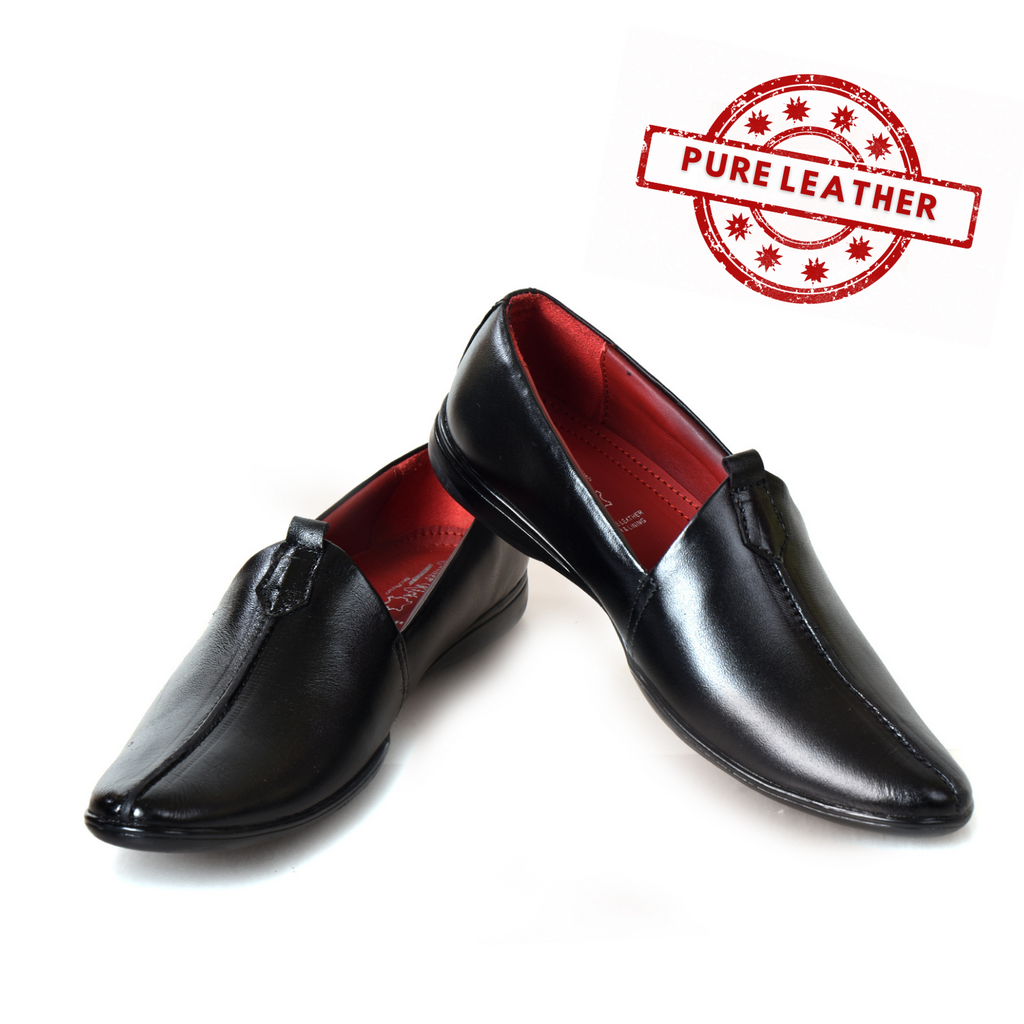 Pure leather jutti for men's on sale