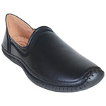 Kolapuri Centre Men's Ethnic Occasual Black Jutti Shoe