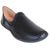 Kolapuri Centre Men's Ethnic Occasual Black Jutti Shoe