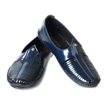 Kolapuri Centre Ethnic Men's Blue jutti Shoe