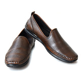 Kolapuri Centre Ethnic Men's Brown jutti Shoe